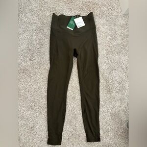 HALARA Ultrasculpt Olive Green High-Waist Leggings